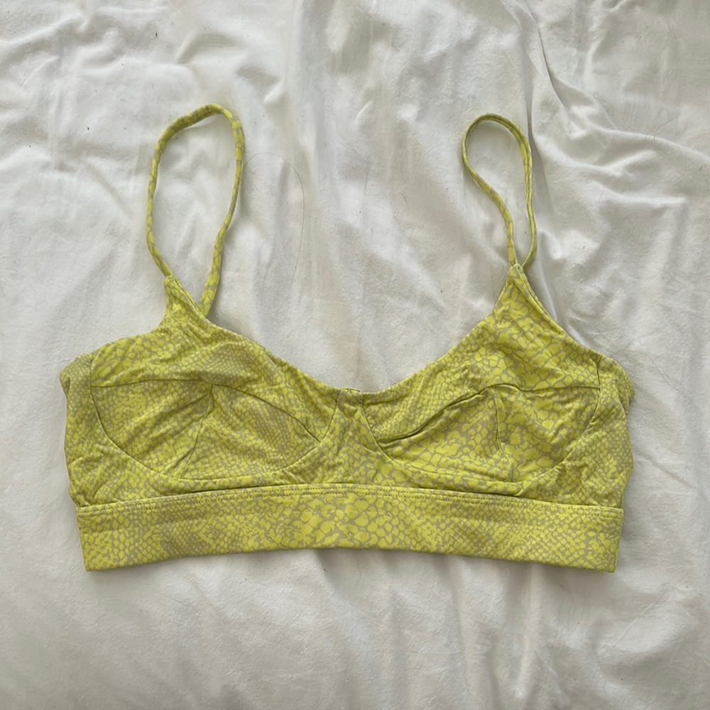 Acacia Swimwear Yellow Bralette Intimates